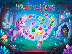 Spill Bubble Gems online