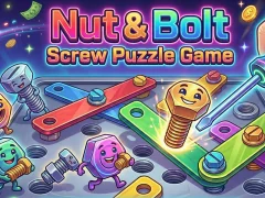 Spill Nut & Bolt Screw Puzzle Game online