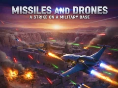 Spill Missiles and Drones: A Strike On A Military Base online