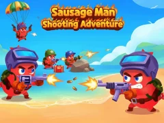 Spill Sausage Man Shooting Adventure online