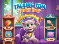 Spill Talking Tom Funny Time online