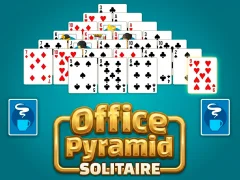 Spill Office Pyramid Solitaire online