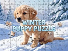 Spill Winter Pets Puzzle online