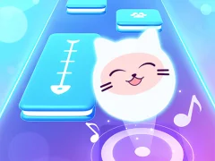 Spill Music Cat! Piano Tiles Game 3D online