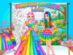 Spill Princess Rainbow Look online