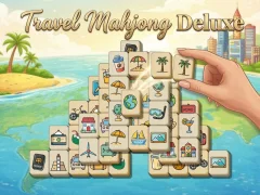 Spill Travel Mahjong Deluxe online