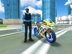 Spill Police Motorbike Traffic Rider online