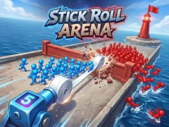 Spill Stick Roll Arena online