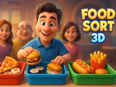 Spill Food Sort 3D online