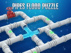 Spill Pipes Flood Puzzle online