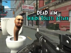 Spill Dead Aim: Skibidi Toilets Attack online