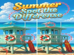 Spill Summer Spot the Differense online