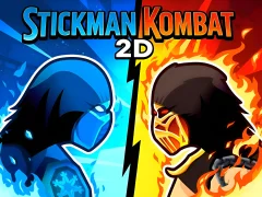 Spill Stickman Kombat 2D online