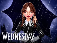 Spill Celebrity Wednesday Addams Style online