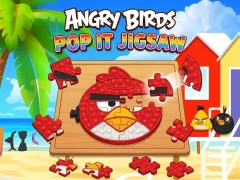 Spill Angry Birds Pop It Jigsaw online