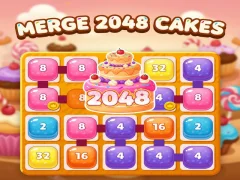 Spill Merge 2048 cakes online