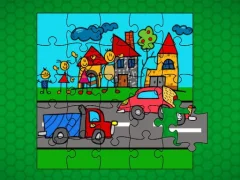 Spill Stick Family Fun Time Jigsaw online