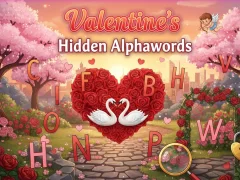 Spill Valentine's Hidden Alphawords online