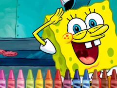 Spill Sponge Bob Coloring online