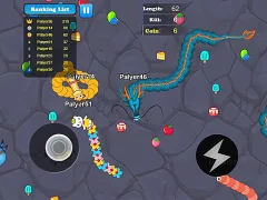 Spill Greedy Snake Multiplayer Duel online