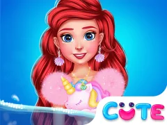 Spill Princess Turned Into Mermaid online