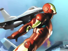 Spill Iron Man Plane War online