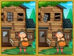 Spill Spot the differences halloween online