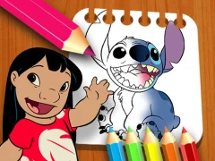 Spill Lilo and Stitch Coloring Book online
