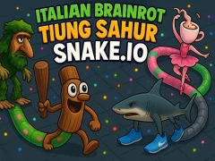 Spill Italian Brainrot Tung Sahur Snake.io online