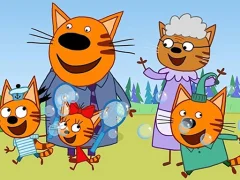 Spill Cat Family Educational Games online