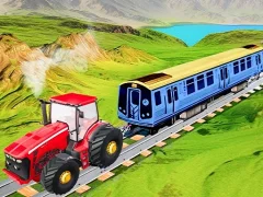 Spill Chain Tractor Train Towing Game 3D online