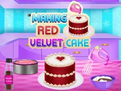 Spill Making Red Velvet Cake online