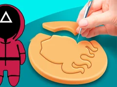 Spill Squid Game cookie Puzzle online