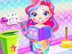 Spill Baby Mermaid Caring Games online