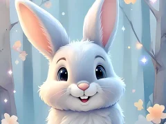 Spill Easter Bunny Coloring Book online