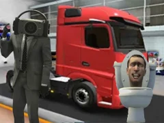 Spill Truck Simulator Skibidi Toilet online