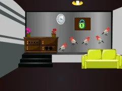 Spill Grey Checked Room Escape online