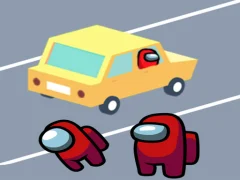 Spill Among Us Car Race online