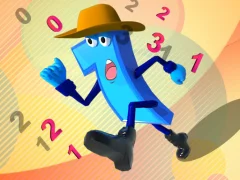 Spill Number Run 3D online
