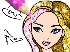 Spill Fashion Coloring Book Glitter online