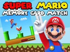 Spill Super Mario Memory Card Match online
