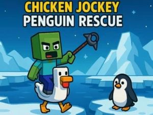 Spill Kyllingjockey: Penguin Rescue online