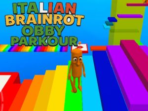Spill Italiensk Brainrot Obby Parkour  online