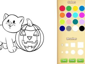 Spill Halloween Coloring Book online