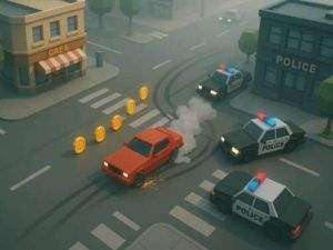 Spill Herr Drifter: biljaktsimulator online