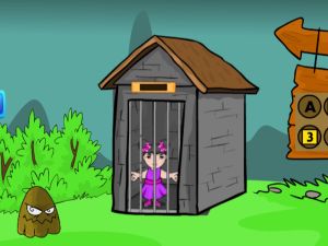 Spill Purple Beauty Girl Rescue online