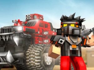 Spill Blocky Cars: Car Battle online
