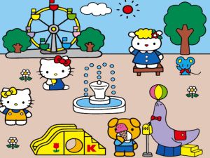 Spill Hello Kitty: Scene Creator online