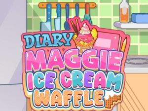 Spill Dagbok Maggie: Iskremvaffel online