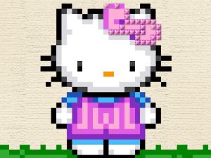Spill Hello Kitty Cross Stitch online